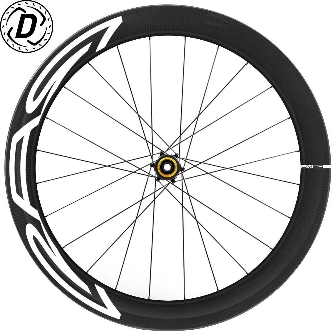 Roue carbone 60mm outlet