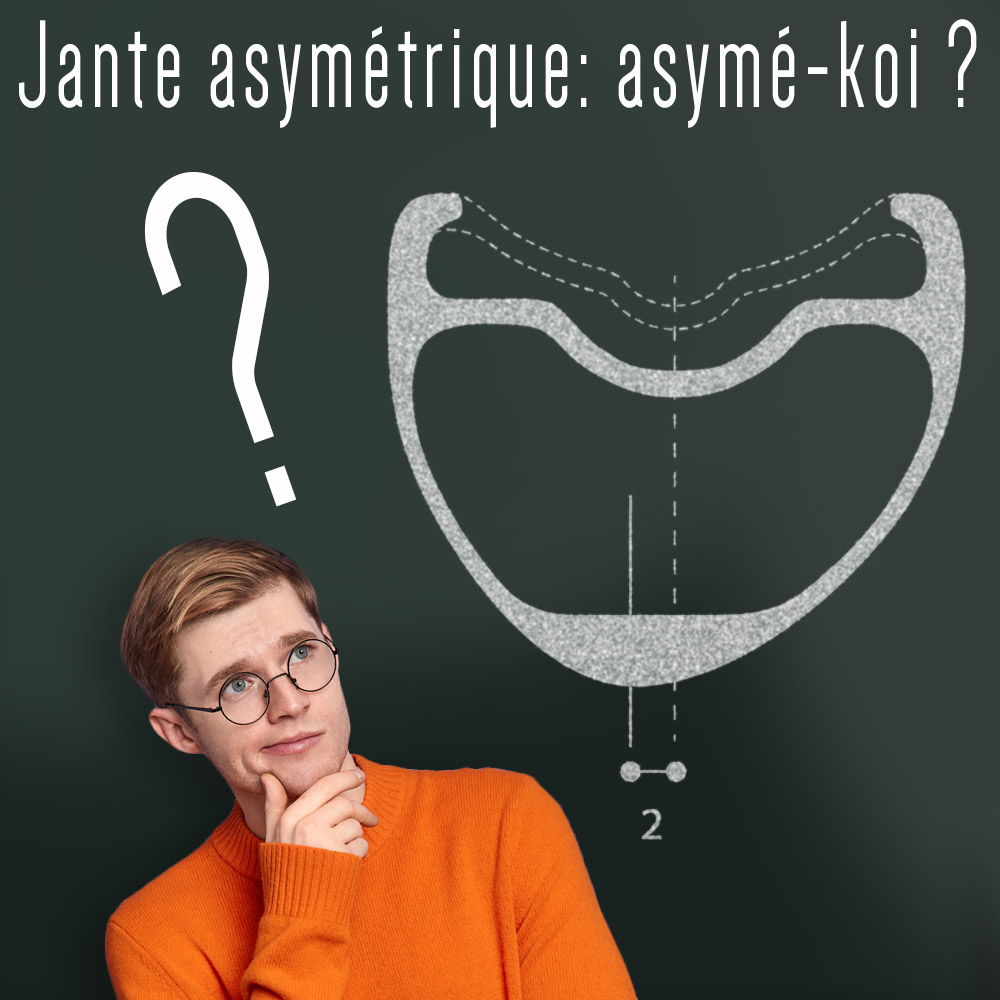Jante asymétrique : C'est quoi ?