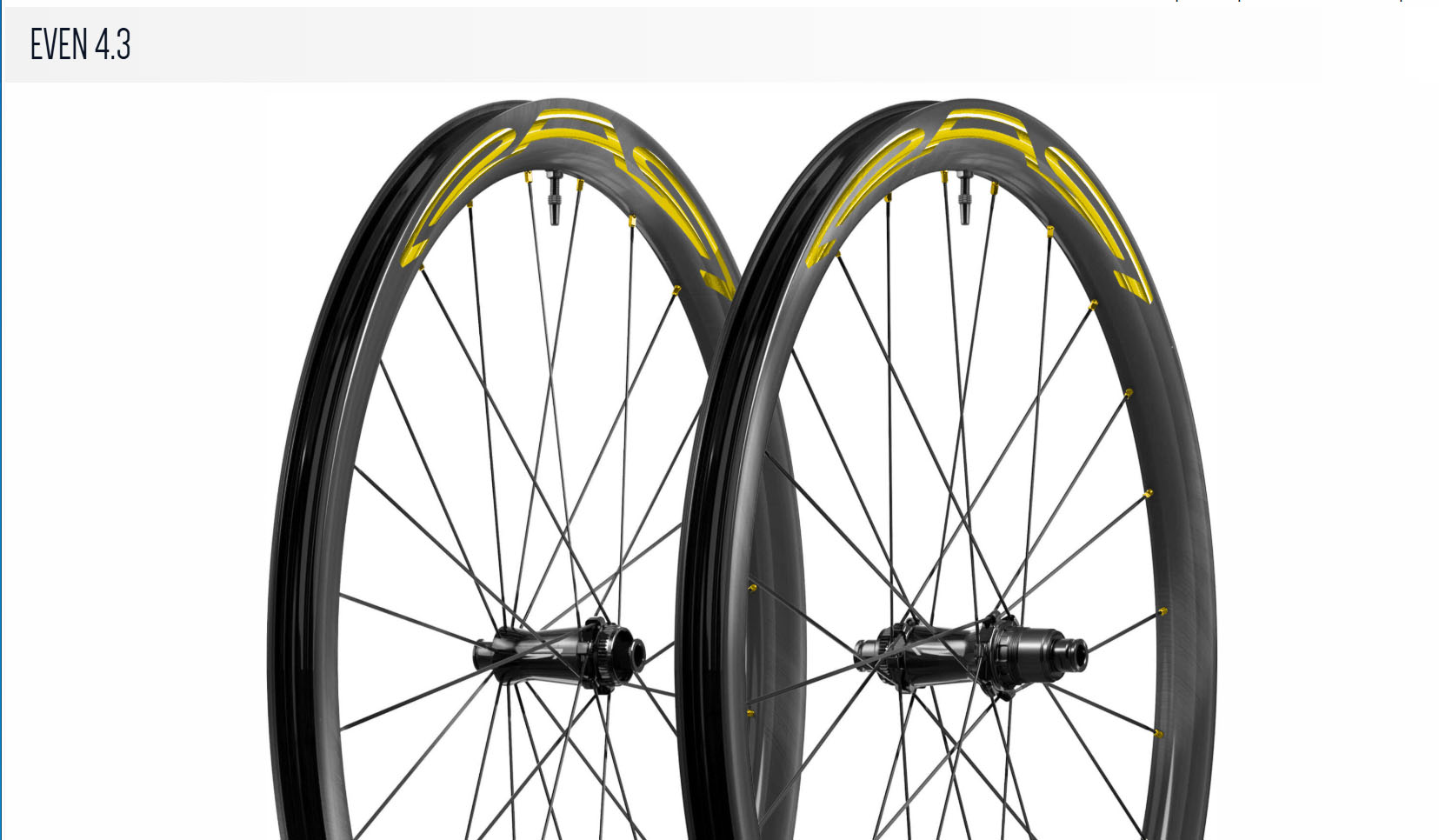 RAR EVEN 4.3 - roue avant seule MTRX - COR - ligatures - écrous OR